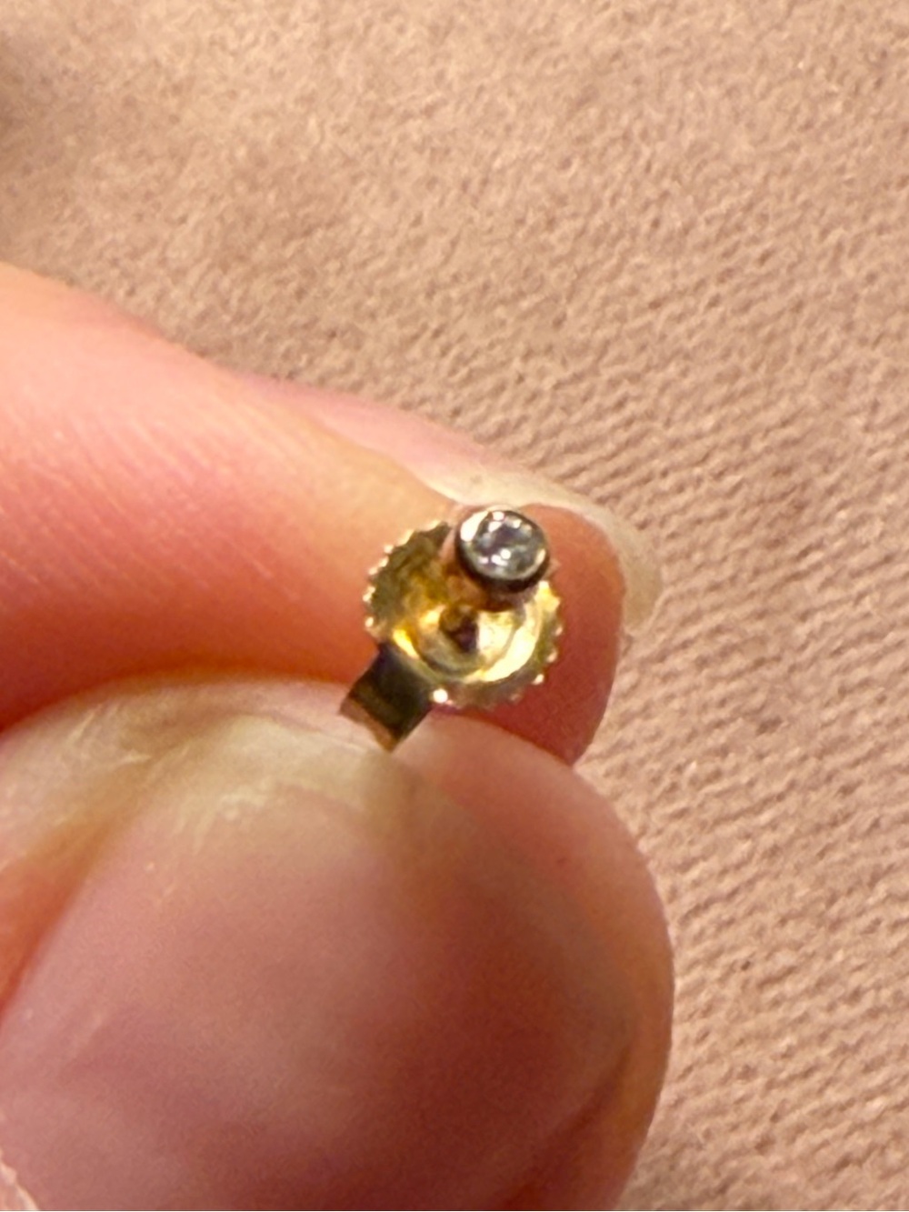 Mejuri Single Tiny Diamond Stud - Picture 10 of 16